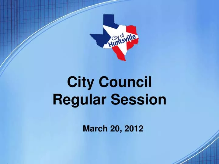 city council powerpoint presentation