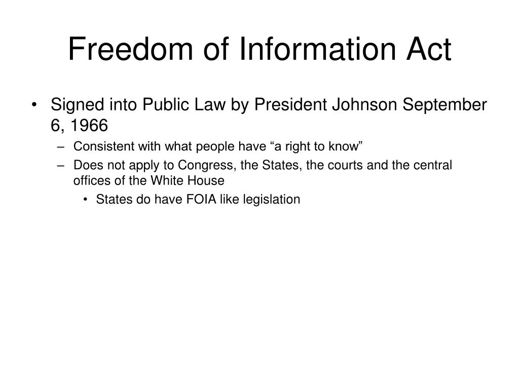 Origin Of Freedom Of Information Act at Andrew Dykstra blog