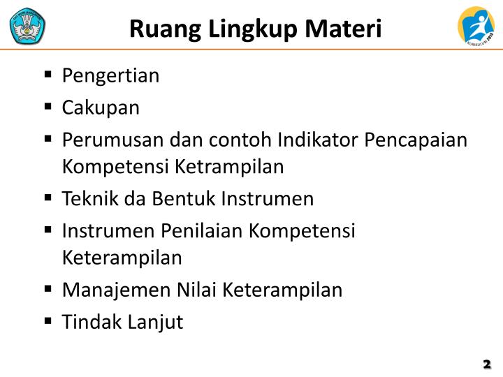 PPT - PENILAIAN KOMPETENSI KETERAMPILAN PowerPoint 