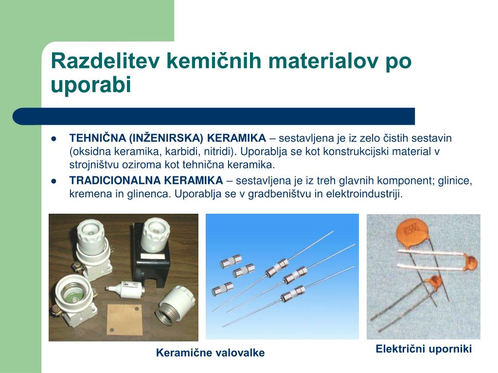 PPT - KERAMIČNI MATERIALI PowerPoint Presentation, free download -  ID:4693833