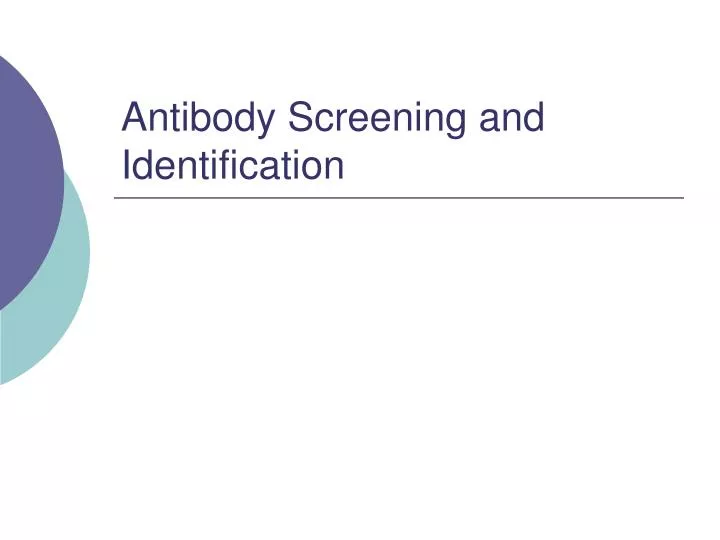 antibody screen negative