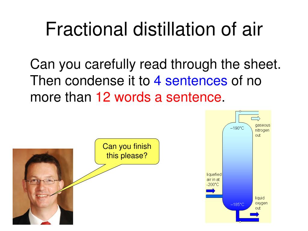 PPT - Fractional distillation of air PowerPoint Presentation, free download  - ID:4693932