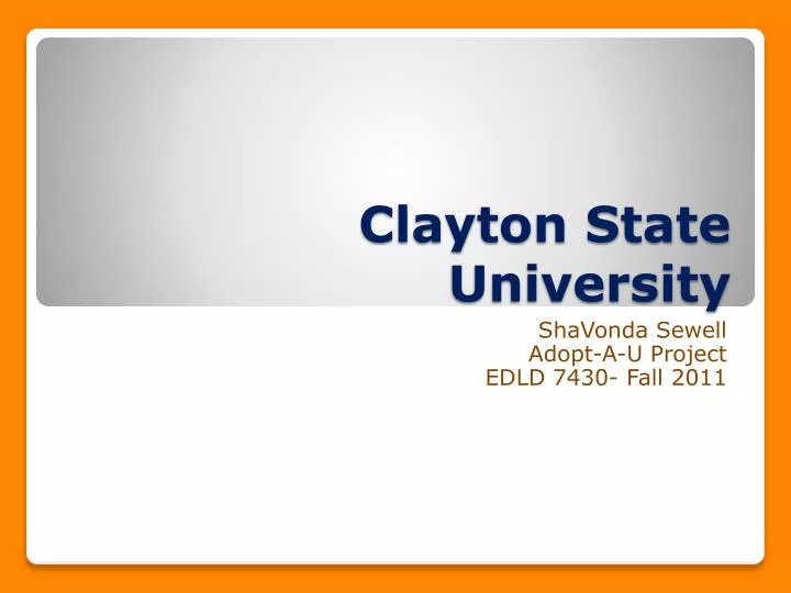 clayton state university n.