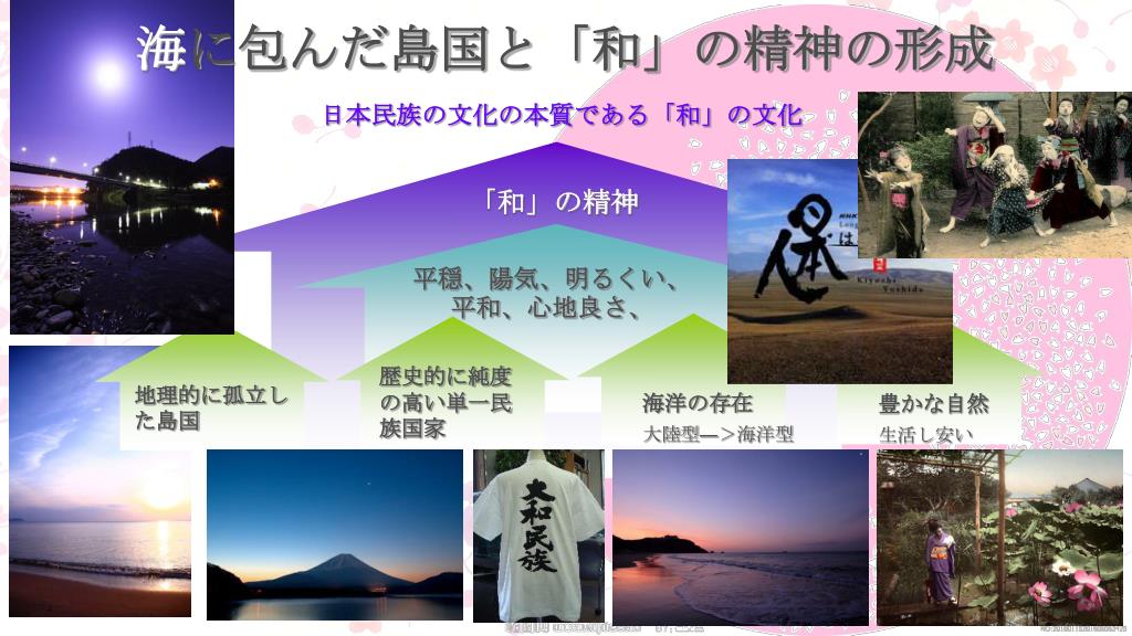 Ppt 自然環境が日本の国民性の形成に及ぼす影響について Powerpoint Presentation Id 4697909