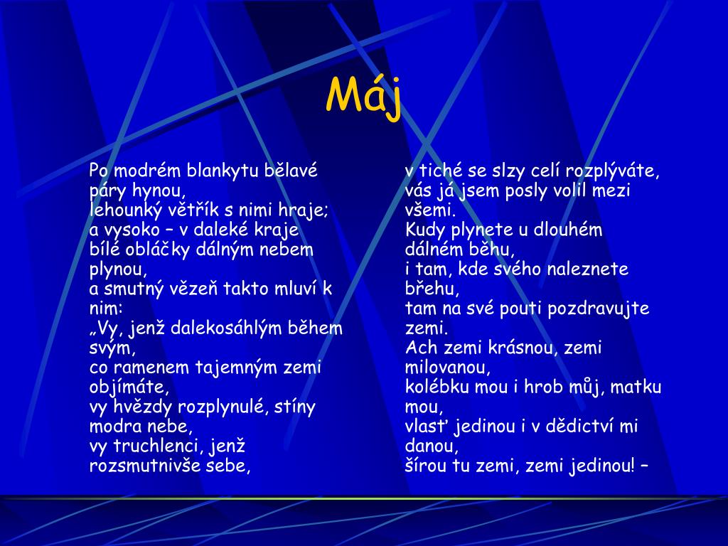 PPT - Karel Hynek Mácha PowerPoint Presentation, free download - ID:4698285