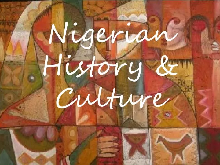 presentation on the history of nigeria