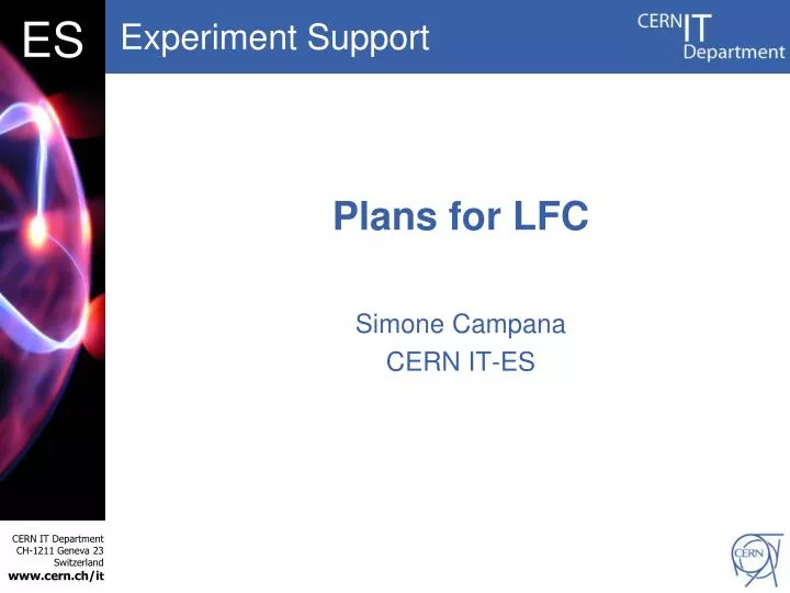 plans for lfc n.