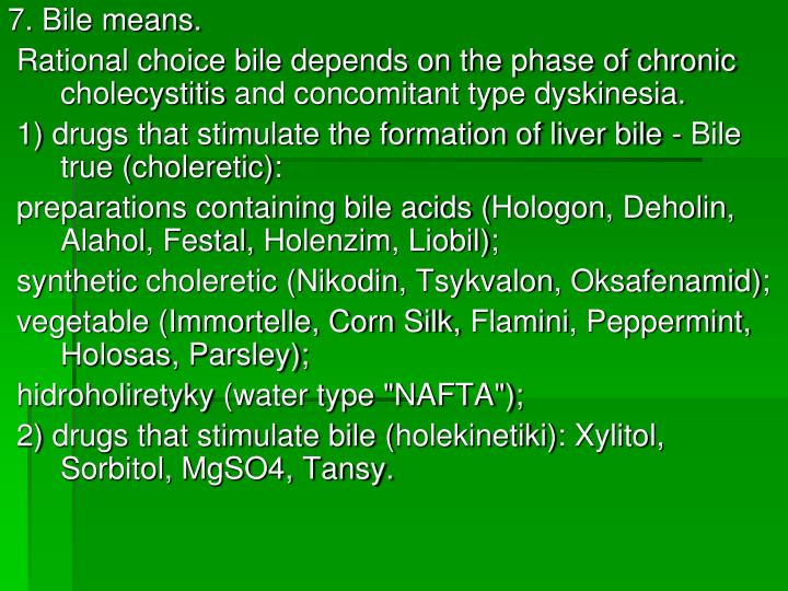 Holenzim or Allochol: what is better for cholecystitis Holenzim or Allochol: what is better for cholecystitis