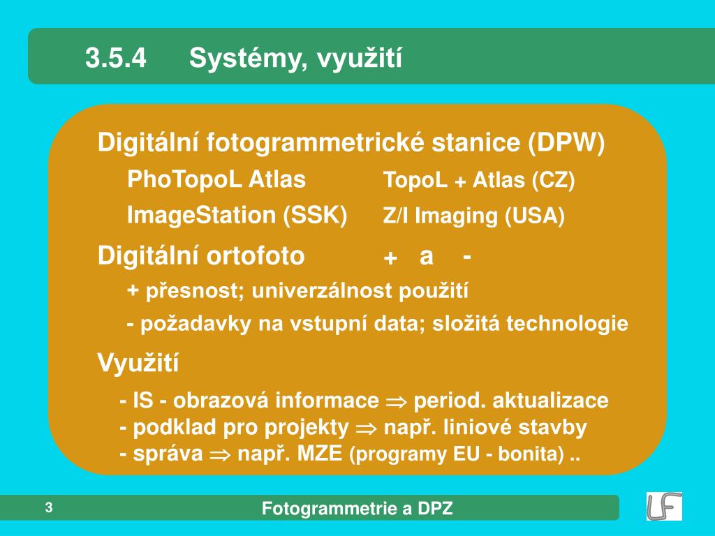 PPT - 3.5.3 Přesnost digitálního ortofota PowerPoint Presentation, free  download - ID:4702842