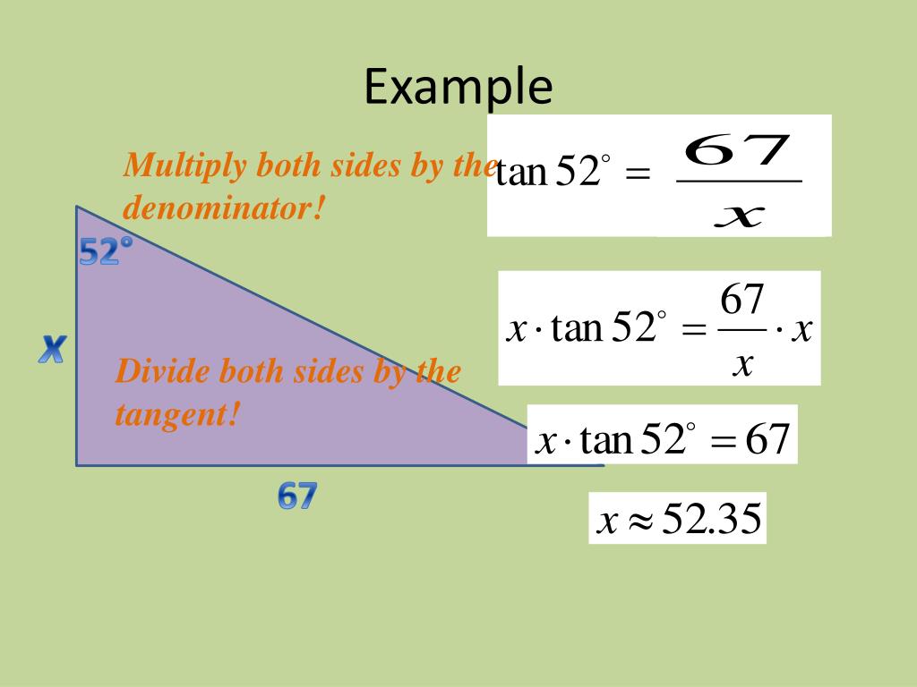 PPT - Apply The Tangent Ratio PowerPoint Presentation, Free Download ...