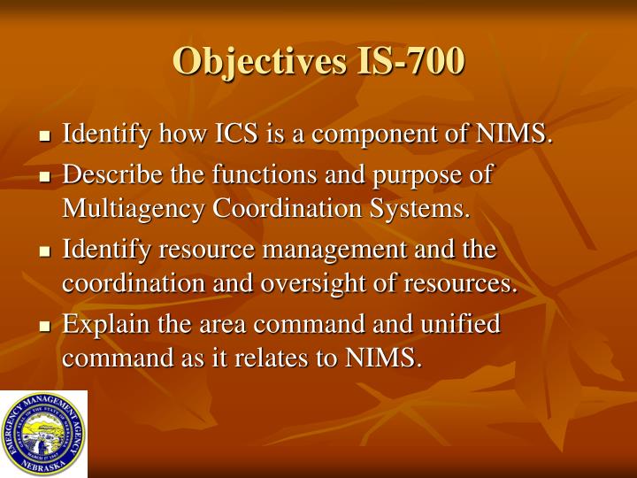 Ppt - National Incident Management System Powerpoint Presentation - Id 