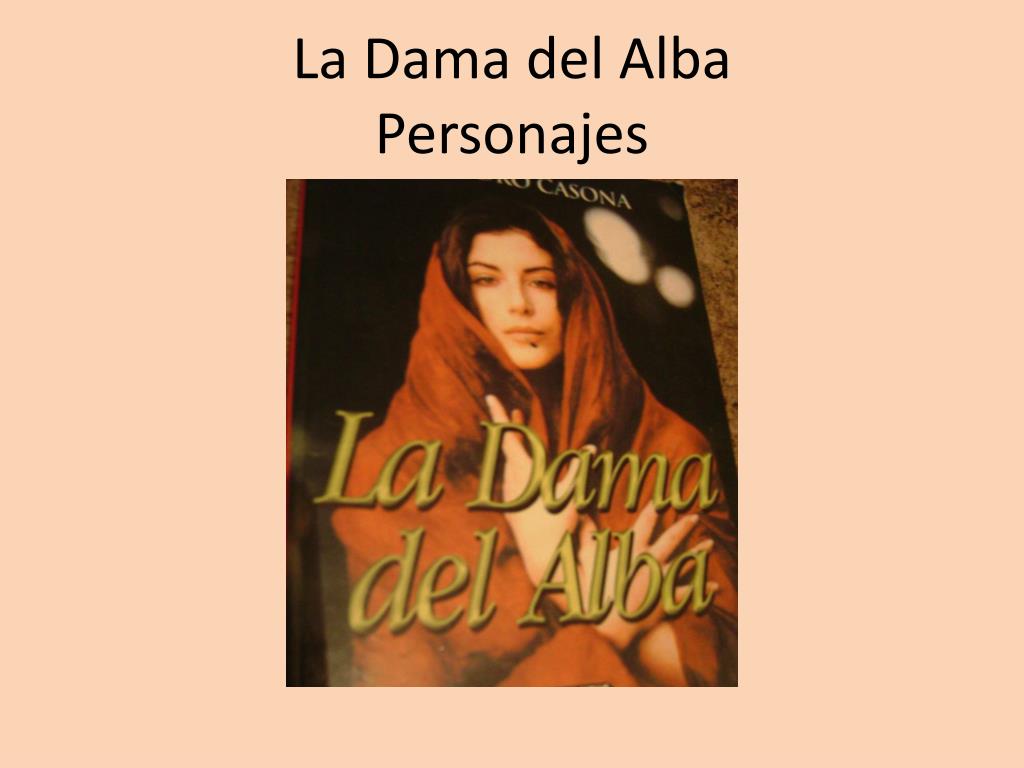 PPT - La Dama del Alba Personajes PowerPoint Presentation, free