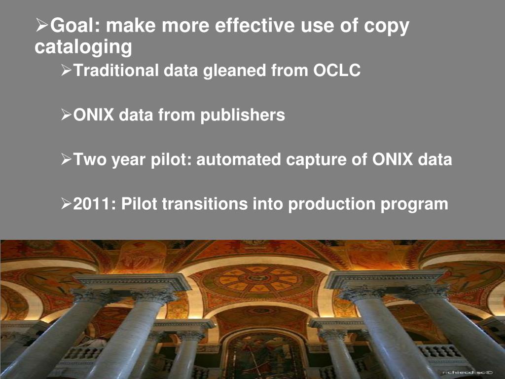 PPT ALCTS CCS Copy Cataloging Interest Group ALA Annual Conference