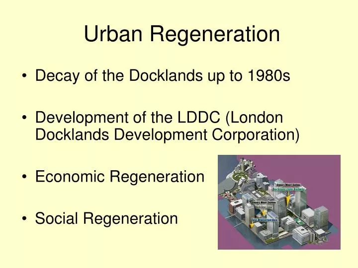 PPT Urban Regeneration PowerPoint Presentation, free download ID