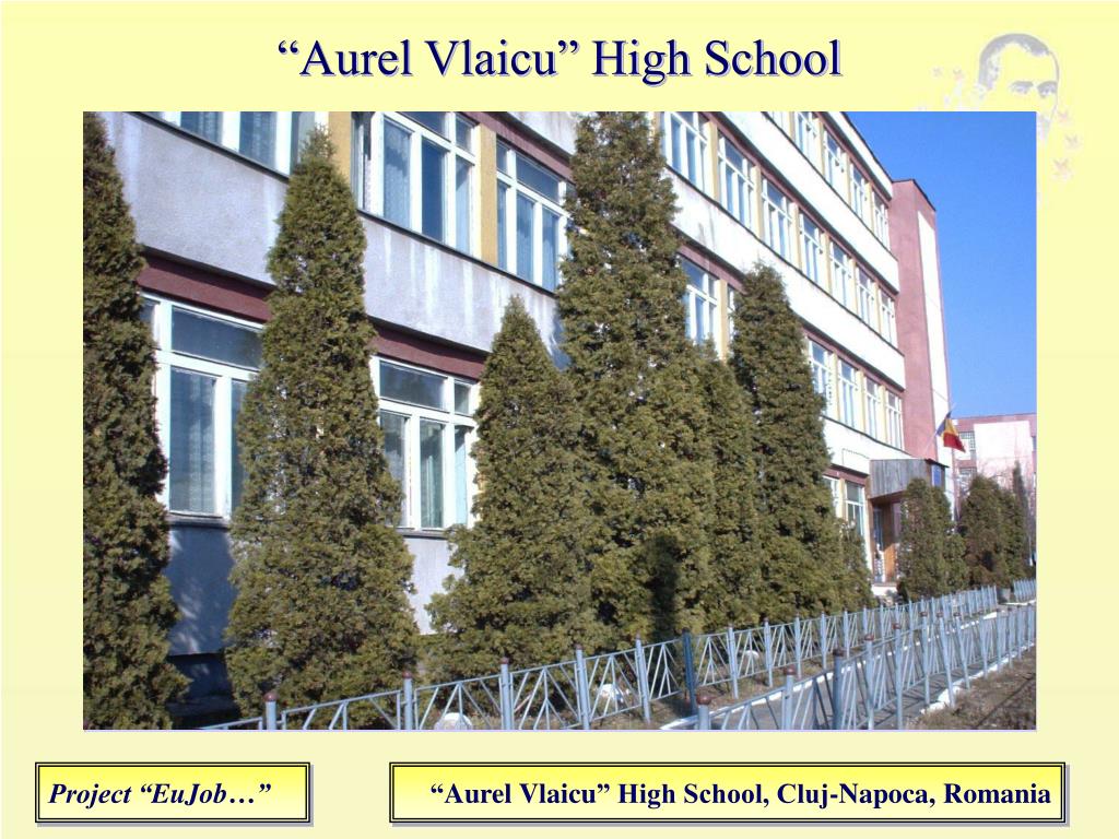 PPT - “Aurel Vlaicu” high-school PowerPoint Presentation, free download -  ID:4708309