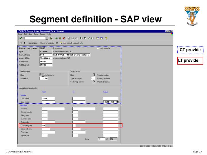 segment profitability analysis