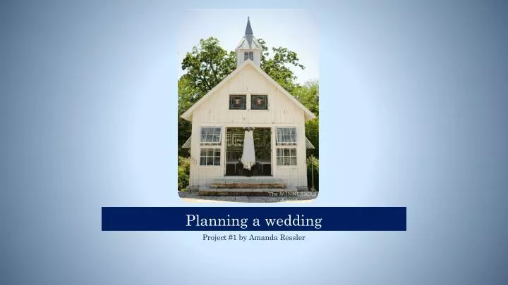 planning a wedding n.