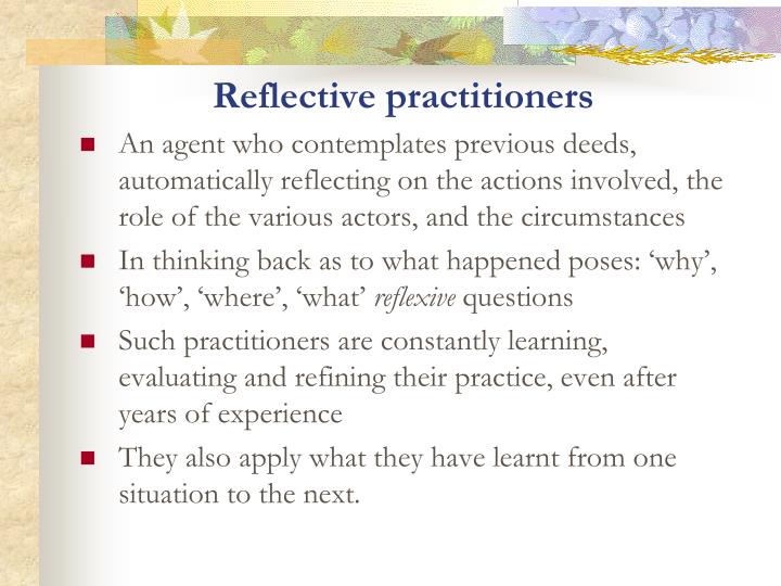 accountable practitioner reflection Free reflective essay on counseling college reflection personal it also requires the individual practitioner to be self-aware and to critically evaluate. accountable practitioner reflection Free reflective essay on counseling college reflection personal it also requires the individual practitioner to be self-aware and to critically evaluate.