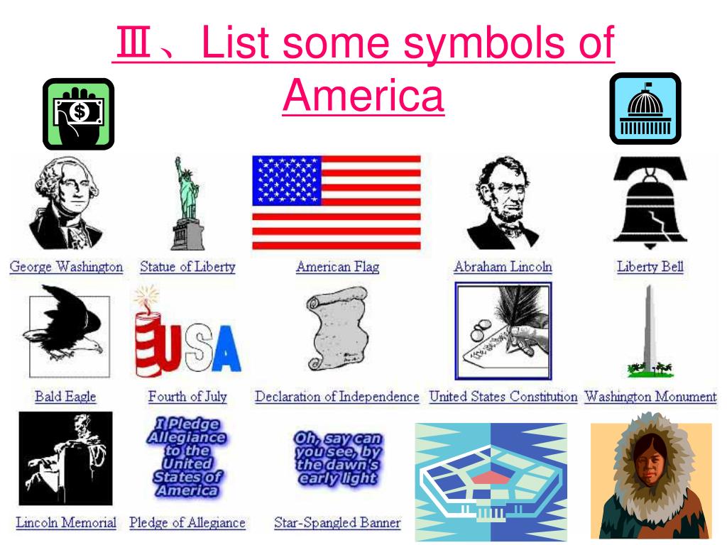 American Culture Of Symbols