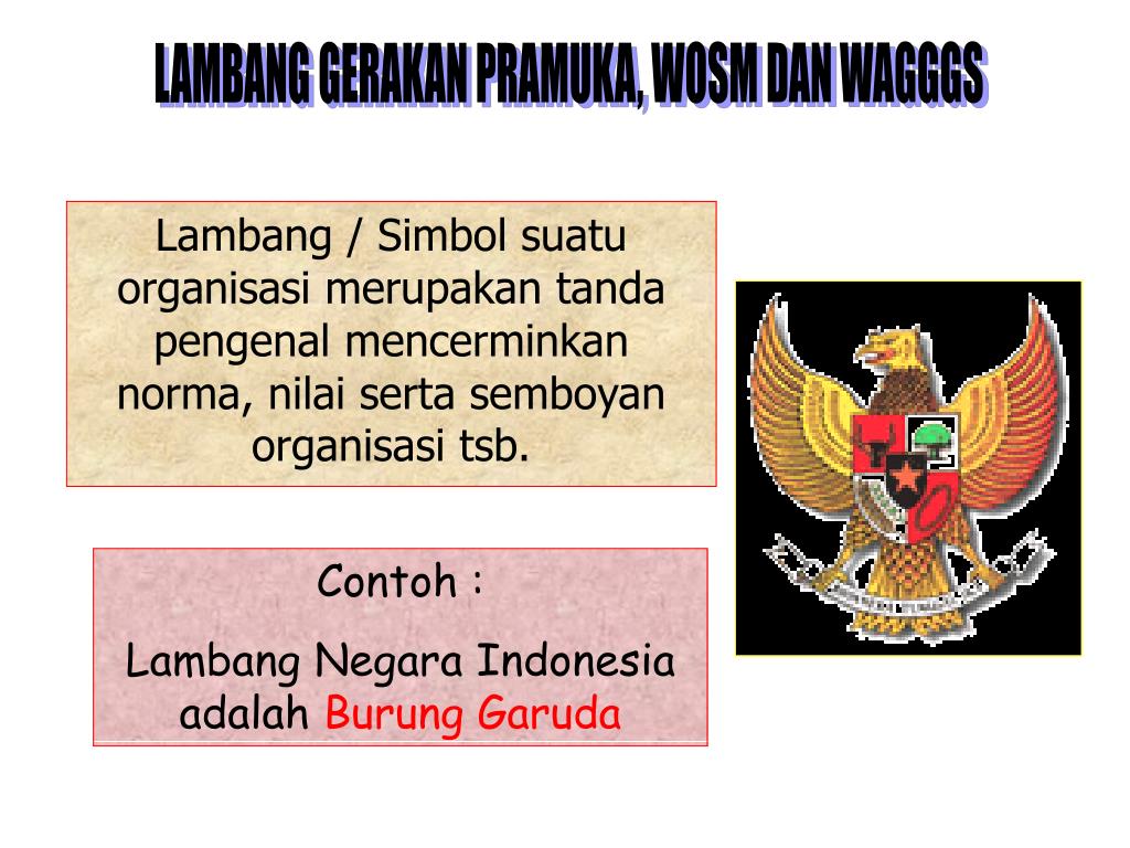 Ppt Contoh Lambang Negara Indonesia Adalah Burung Garuda