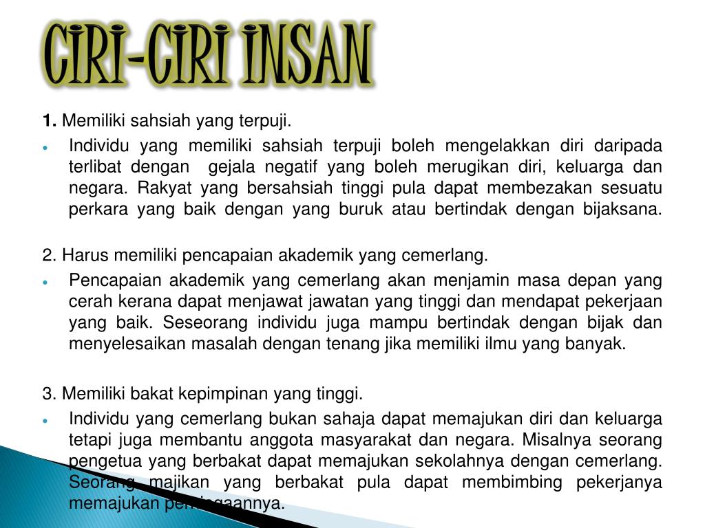 modal insan in english