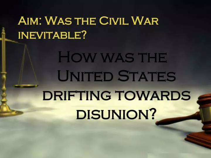 was the american civil war inevitable was the american civil war inevitable