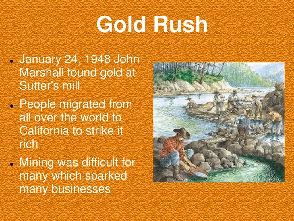 PPT California Gold Rush PowerPoint Presentation, free download ID