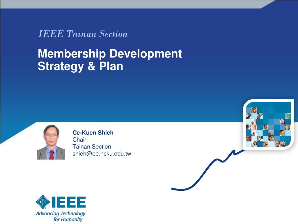 PPT - IEEE Tainan Section Membership Development Strategy & Plan ...