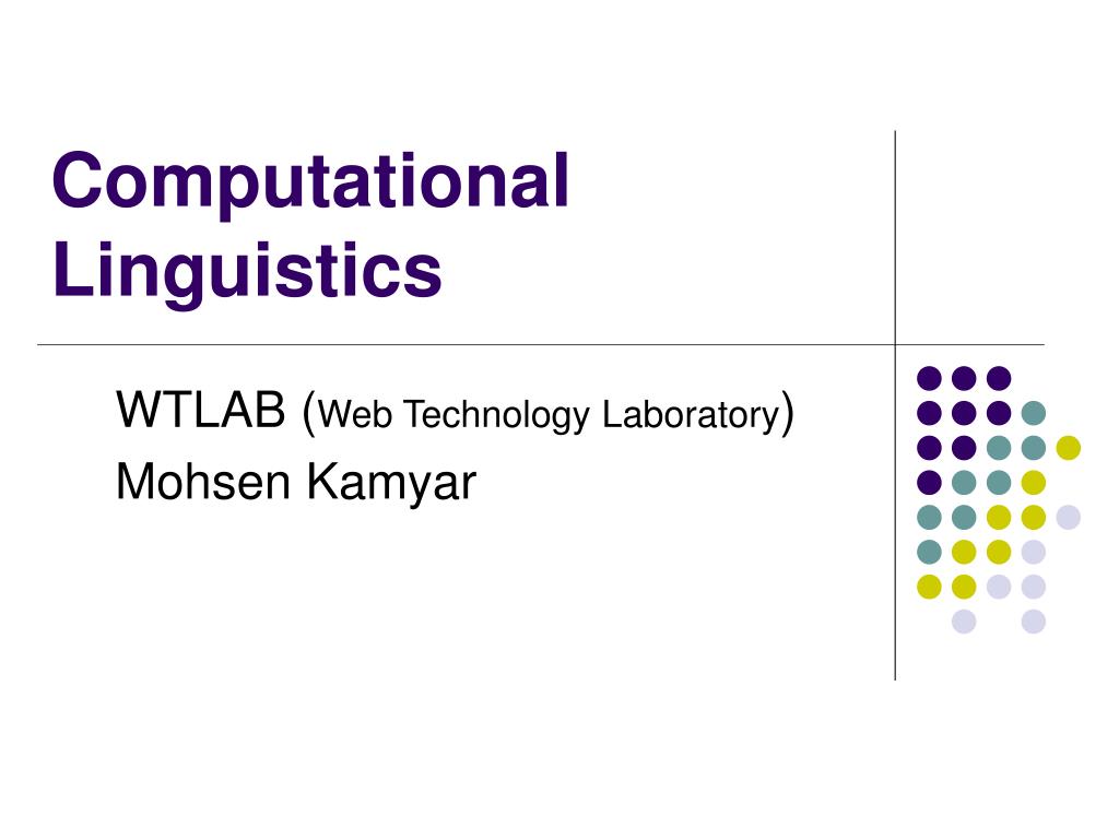 research proposal computational linguistics
