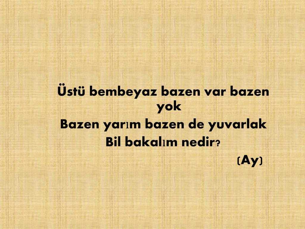 Ppt Bilmeceler Dunyasi Powerpoint Presentation Free Download Id 4719409