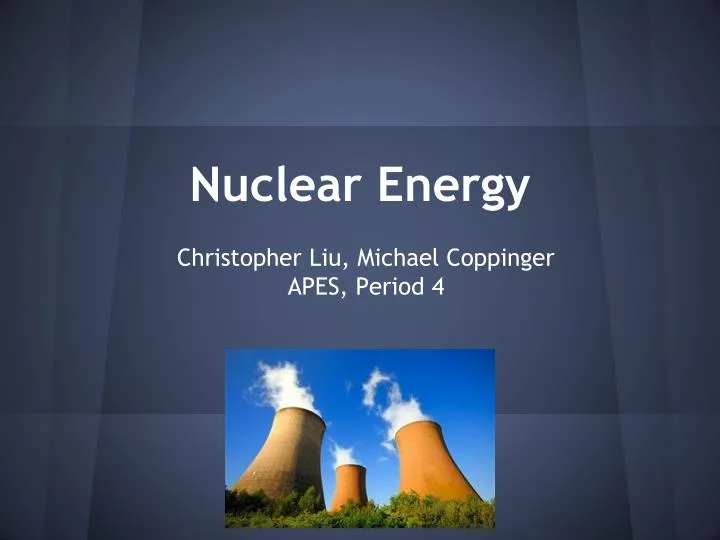 presentation about nuclear energy