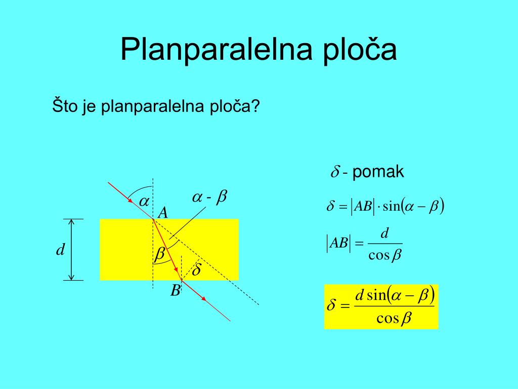 PPT - Planparalelna ploča PowerPoint Presentation, free download -  ID:4722852