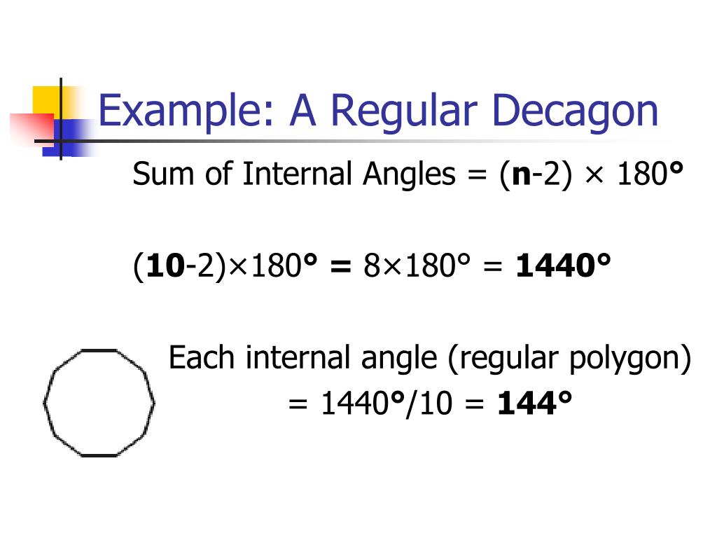 Ppt Finding The Sum Of The Interior Angles Of A Convex