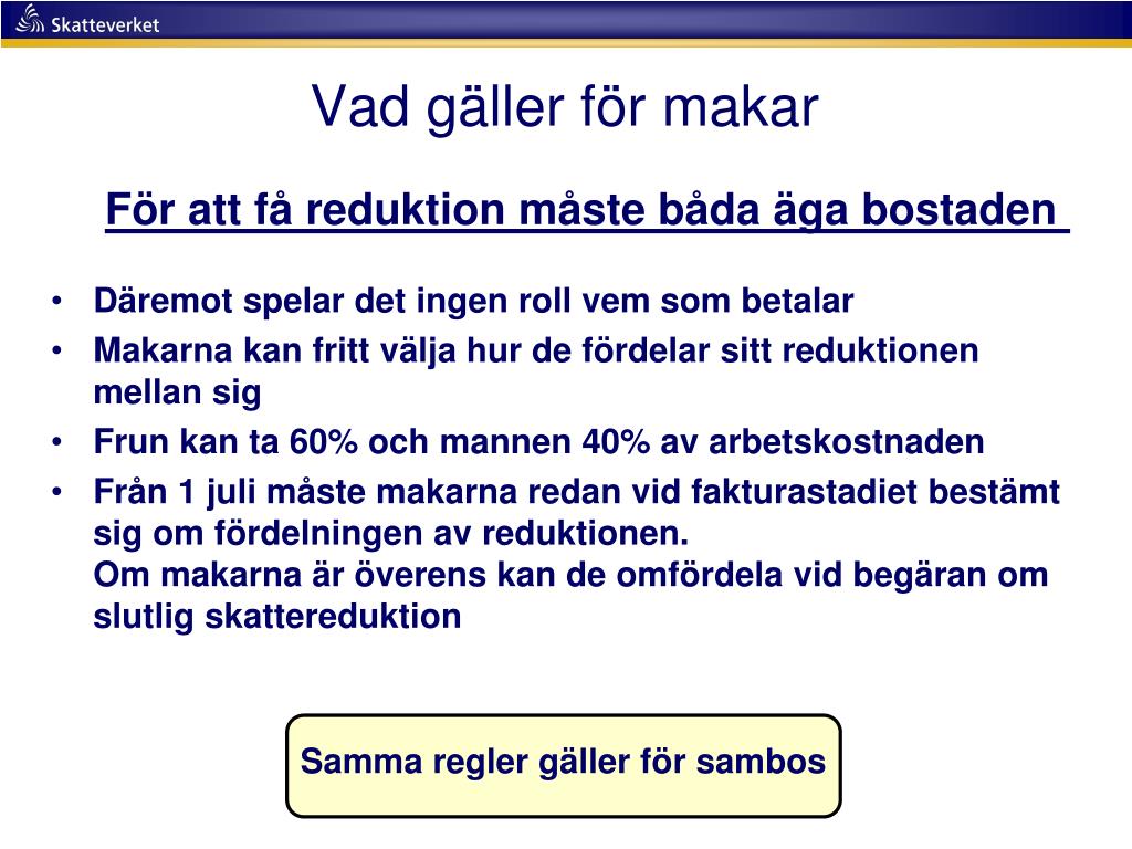 PPT - R Eparation/underhåll , O Mbyggnad Och T Illbyggnad PowerPoint ...