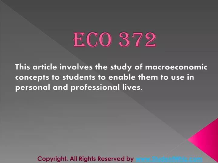 final eco 372 Uop courses menu skip to content home course new store math help contact us search for: category archives: eco 372 eco 372 eco 372 week 5 final examination. final eco 372 Uop courses menu skip to content home course new store math help contact us search for: category archives: eco 372 eco 372 eco 372 week 5 final examination.