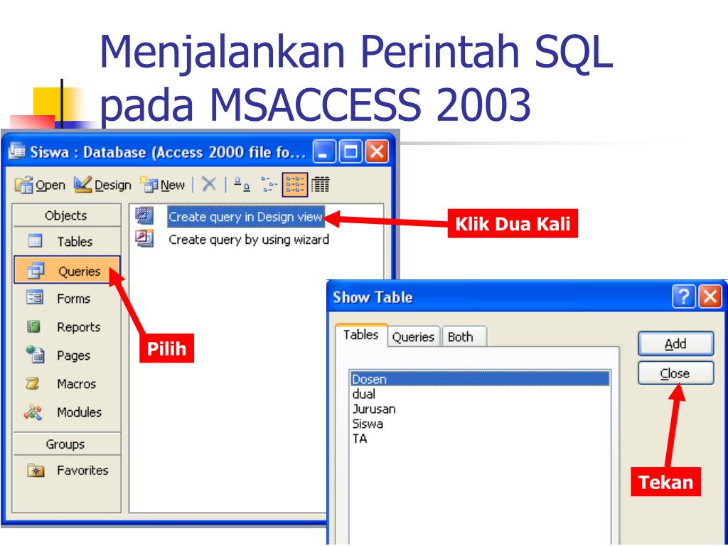 Access 2003. SQL:2003. Msaccess2010niyuklashningnechausulimavjud.