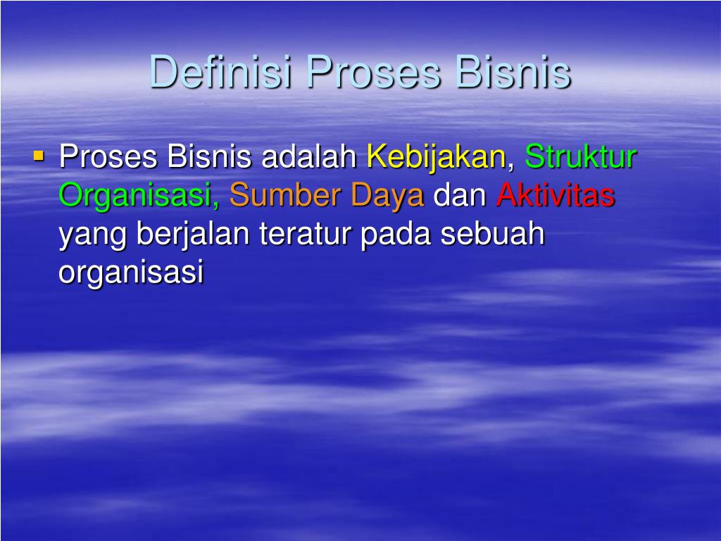 PPT - Analisis Proses Bisnis by : Sol’s PowerPoint Presentation, free ...