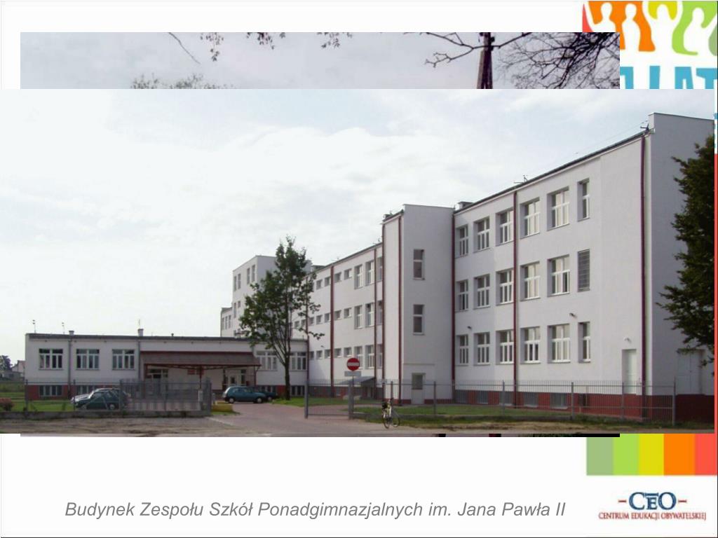 PPT - Zespół Szkół Ponadgimnazjalnych im. Jana Pawła II w Radzyniu