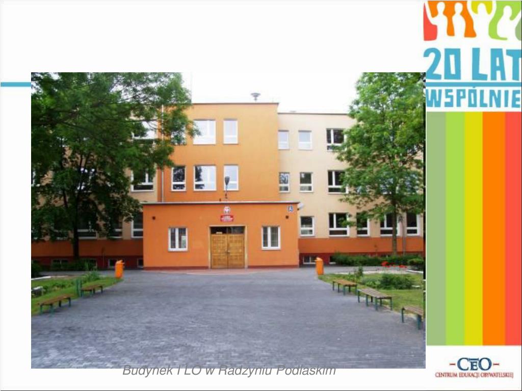 Zespół Szkół Ponadpodstawowych Im Jana Pawła Ii W Radzyniu Podlaskim PPT - Zespół Szkół Ponadgimnazjalnych im. Jana Pawła II w Radzyniu