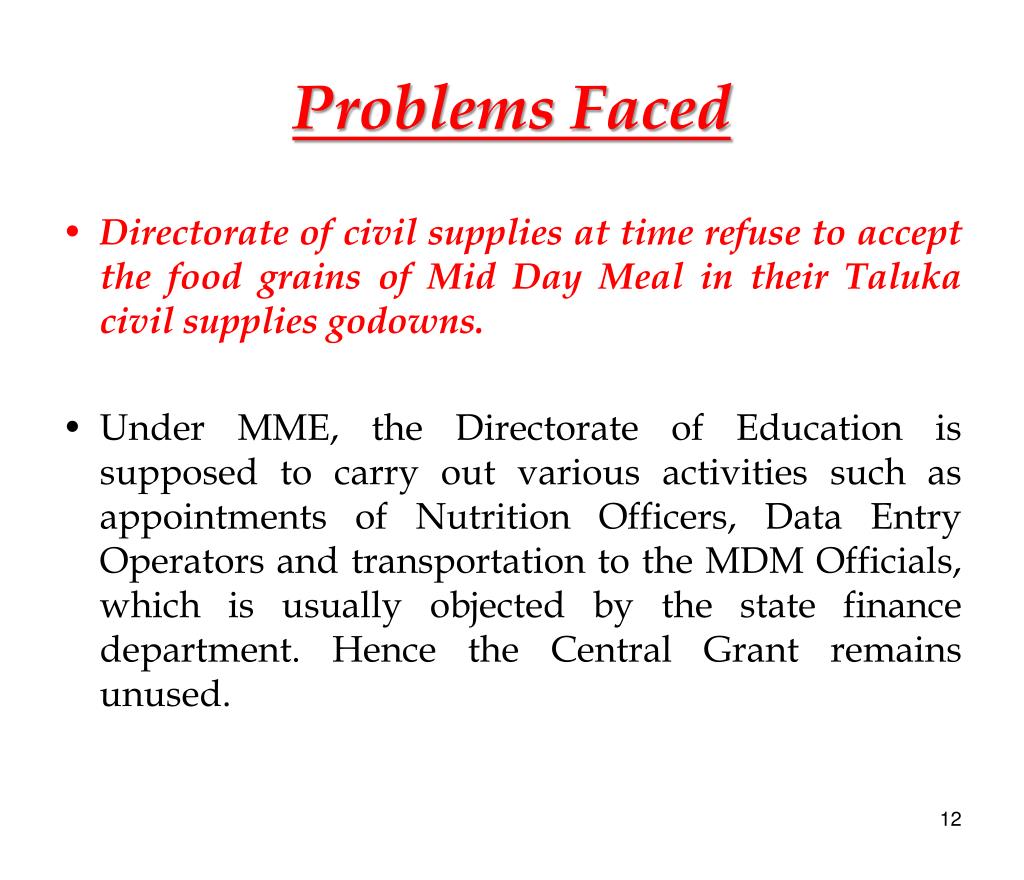 PPT - Directorate of Education Government of Goa MID DAY ...