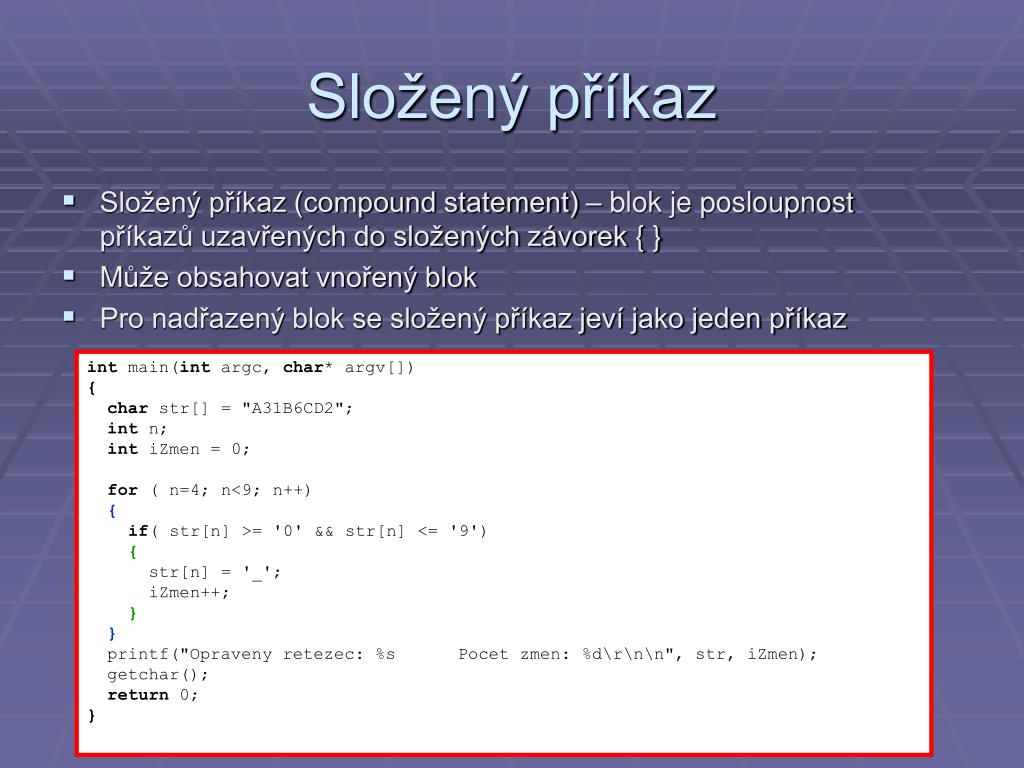 PPT - Příkazy PowerPoint Presentation, free download - ID:4728778