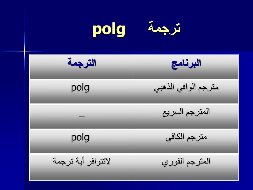 PPT - المترجمات الآلية PowerPoint Presentation, free download - ID:4729650