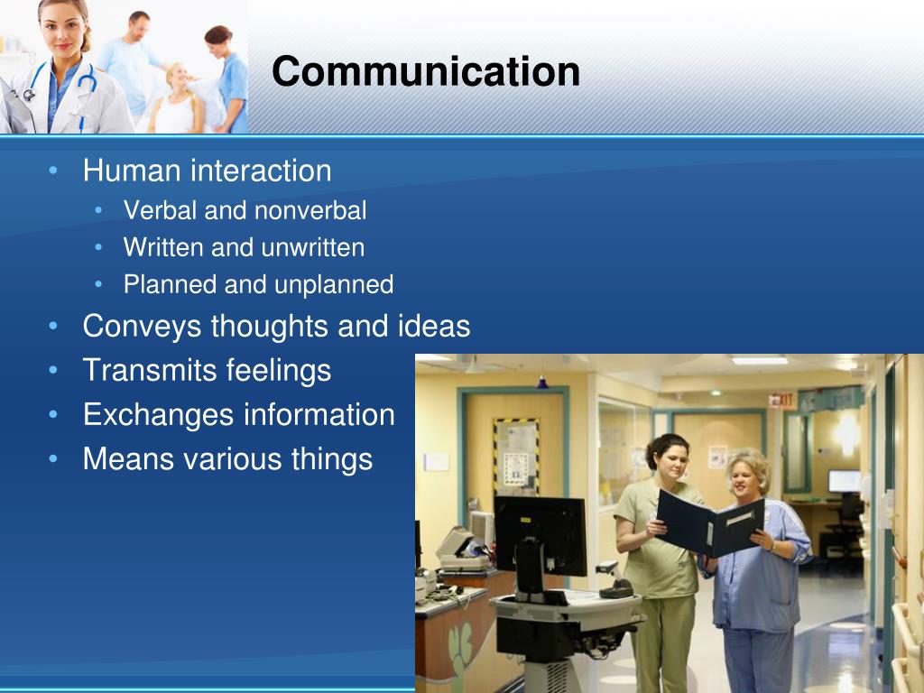 communication in nursing powerpoint presentation