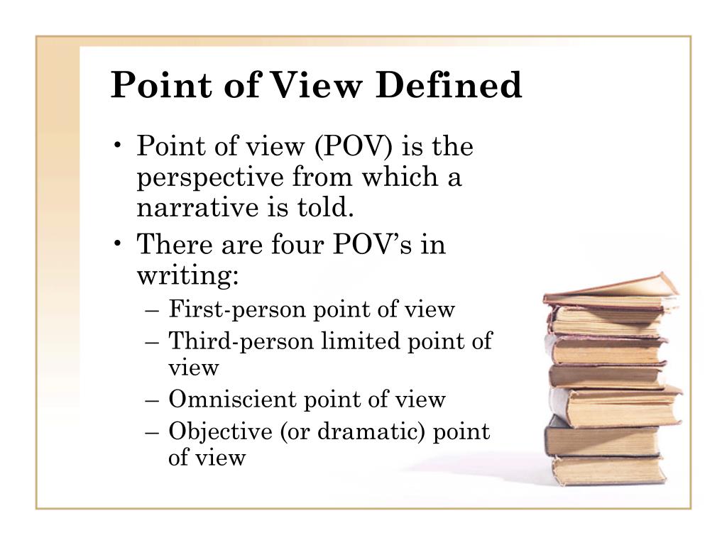 definition of point of view in essay