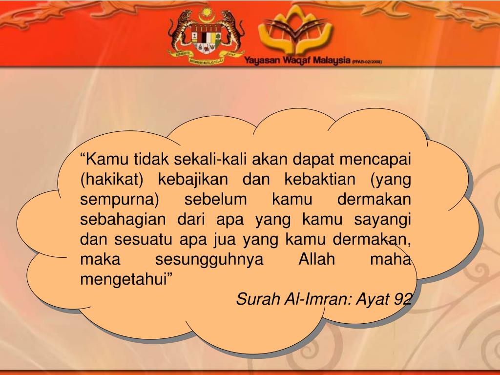 Ppt Yayasan Waqaf Malaysia Powerpoint Presentation Free Download Id 4733001