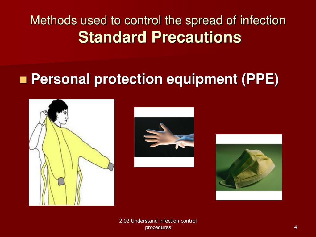 PPT - Methods used to control the spread of infection PowerPoint ...