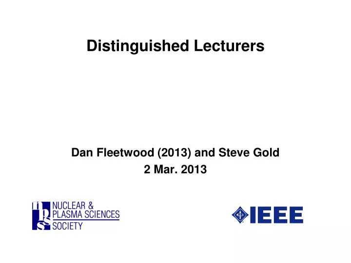 distinguished lecturers n.