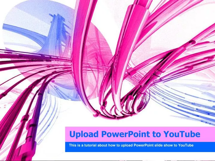 upload powerpoint to youtube n.