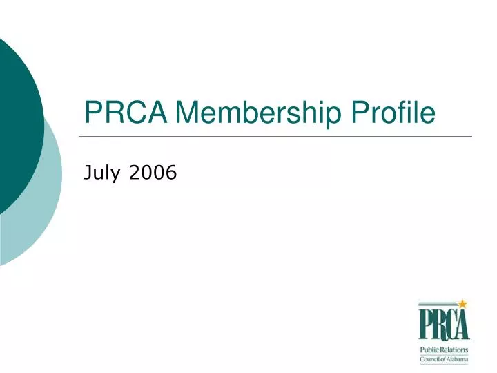 prca membership profile n.