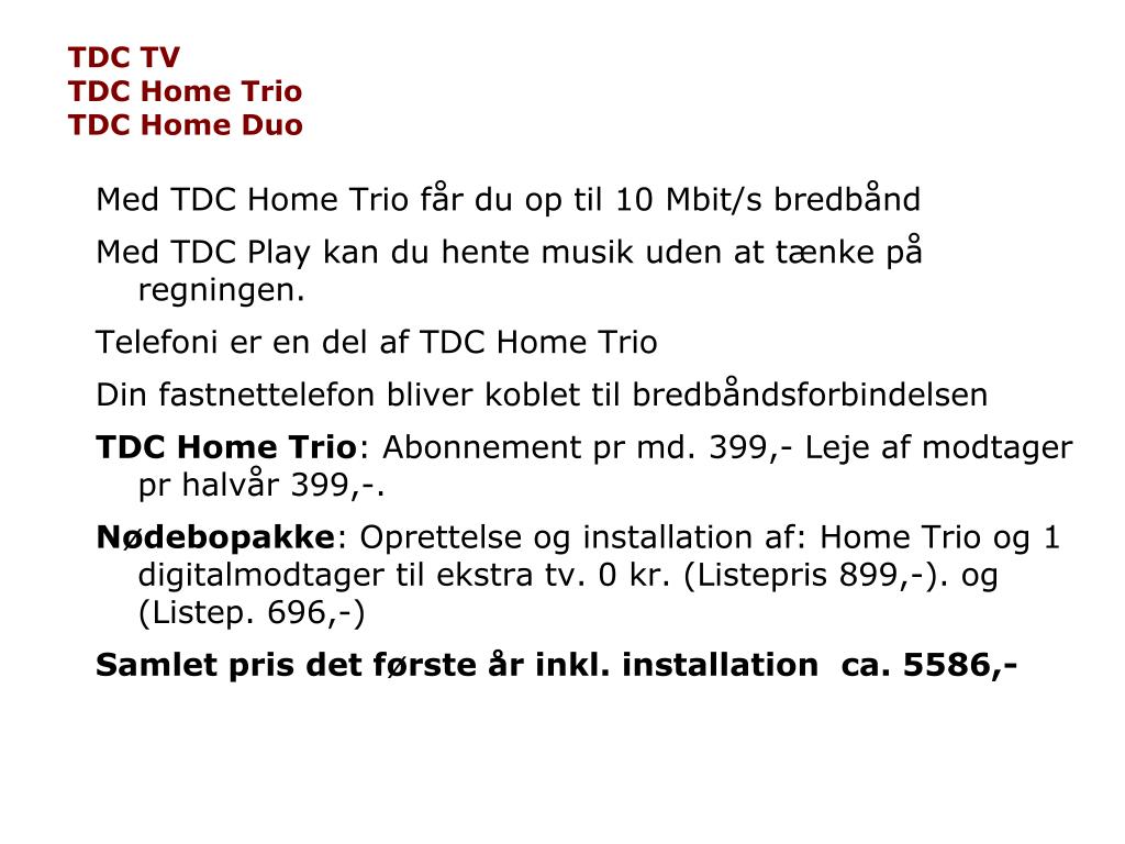 PPT - Digital tv i Nødebo PowerPoint Presentation, free download -  ID:4740345